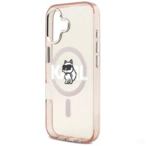 KARL LAGERFELD IML CHOUPETTE SKETCH LOGO MAGSAFE szilikon telefonvédő (ütésállóság