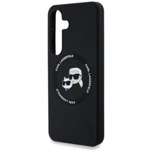 KARL LAGERFELD LIQUID SILICONE DOUBLE HEADS MAGSAFE szilikon telefonvédő (ütésállóság