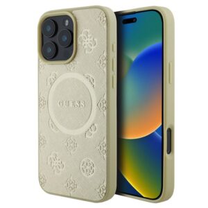 GUESS SAFFIANO PEONY CLASSIC LOGO szilikon telefonvédő (ütésállóság