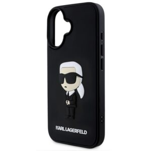 KARL LAGERFELD 3D RUBBER IKONIK szilikon telefonvédő (ütésállóság