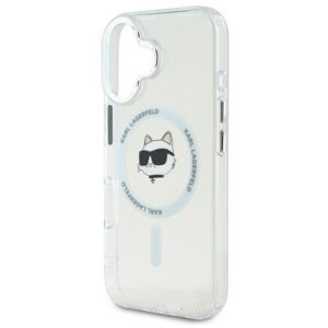 KARL LAGERFELD IML CHOUPETTE HEAD METAL FRAME MAGSAFE szilikon telefonvédő (ütésállóság