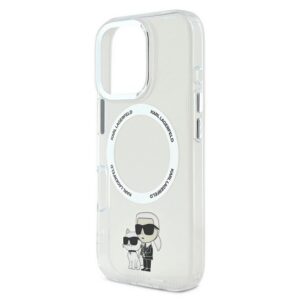 KARL LAGERFELD IML KARL AND CHOUPETTE MAGSAFE szilikon telefonvédő (ütésállóság
