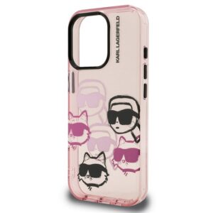 KARL LAGERFELD IML MULTI K&CH HEADS szilikon telefonvédő (ütésállóság