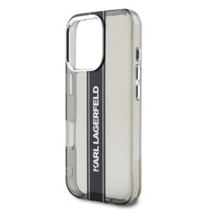 KARL LAGERFELD IML STRIPE LOGO szilikon telefonvédő (ütésállóság