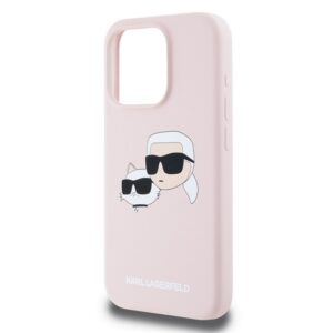 KARL LAGERFELD LIQUID SILICONE DOUBLE HEADS MAGSAFE szilikon telefonvédő (ütésállóság