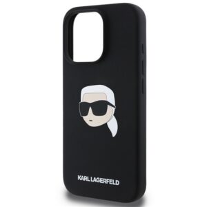 KARL LAGERFELD LIQUID SILICONE KARL HEAD MAGSAFE szilikon telefonvédő (ütésállóság