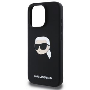 KARL LAGERFELD LIQUID SILICONE KARL HEAD MAGSAFE szilikon telefonvédő (ütésállóság