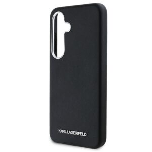 KARL LAGERFELD PU SAFFIANO METAL LOGO AND FRAME szilikon telefonvédő (ütésállóság