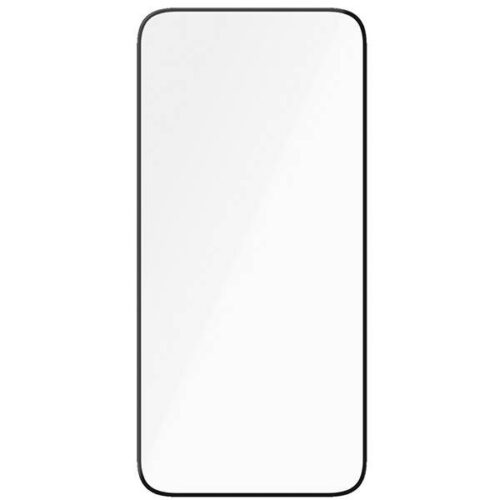 PanzerGlass Ceramic Protection kerámiaüveg fekete szegéllyel felhelyezést segítő kerettel iPhone 15 Plus - Image 2