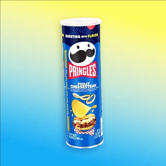Pringles philly cheesesteak ízű burgonyachips - amerikai hangulat - 158g
