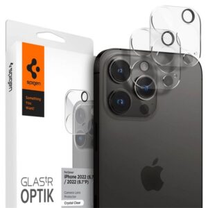 SPIGEN OPTIK kameravédő üveg 2db (lekerekített szél