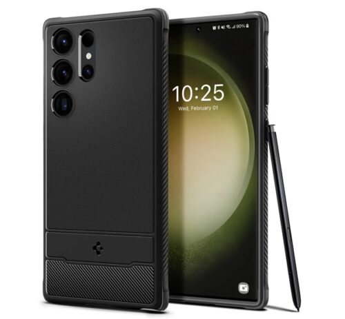 SPIGEN RUGGED ARMOR szilikon telefonvédő (közepesen ütésálló