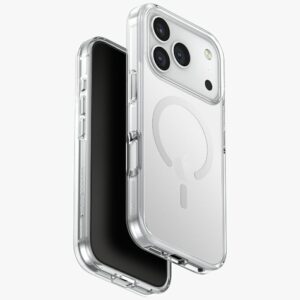 UNIQ Clario tok iPhone 17 Pro Magclick töltés Átlátszó