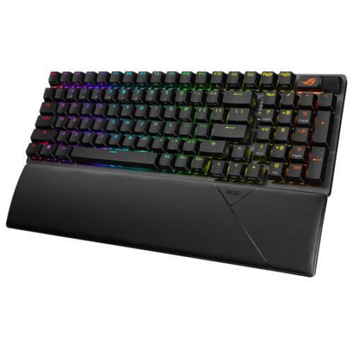 ASUS ROG Strix Scope II 96 vezeték nélküli billentyűzet - HU /ROG NX Snow/ - Image 2