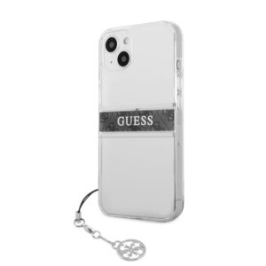 Apple iPhone 13 Mini GUESS GUHCP13SKB4GGR TPU Hátlap - Szürke