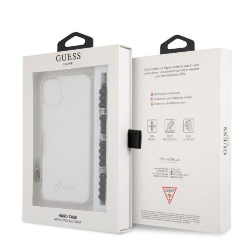 Apple iPhone 13 Mini GUESS GUHCP13SKPSBK TPU Hátlap - Átlátszó - Image 2