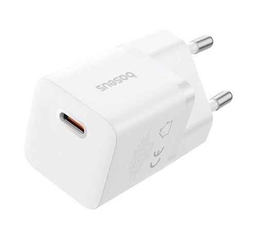 BASEUS GaN5 MINI 1C hálózati töltő Type-C aljzat (25W