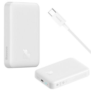 BASEUS MAGNETIC MINI OS vésztöltő Type-C aljzat (10000 mAh