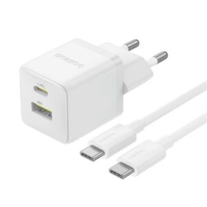 BASEUS PALM hálózati töltő USB+Type-C aljzat (30W
