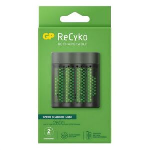GP RECYKO akkutöltő (LED jelzés