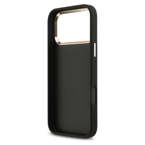 GUESS tok az IPHONE 17 Pro Max készülékhez GUHCP17X4GMGCGR (PU W/ Big 4G Classic Logo) arany fekete
