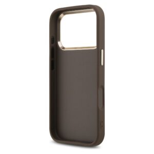 GUESS tok az IPHONE 17 Pro-hoz GUHCP17L4GMGCBR (PU W/ Big 4G Classic Logo) arany barna