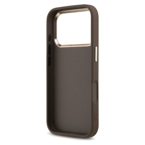 GUESS tok az IPHONE 17 Pro-hoz GUHCP17L4GMGCBR (PU W/ Big 4G Classic Logo) arany barna