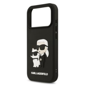 KARL LAGERFELD 3D RUBBER KARL AND CHOUPETTE szilikon telefonvédő (ütésállóság