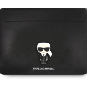 KARL LAGERFELD KLCS16PISFBK 16'' Notebook/Tablet Táska - Fekete