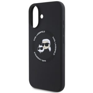 KARL LAGERFELD LIQUID SILICONE K&CH HEADS MAGSAFE szilikon telefonvédő (ütésállóság