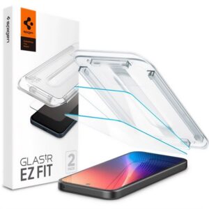 SPIGEN EZ FIT képernyővédő üveg 2db (2.5D
