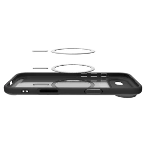 SPIGEN tok ULTRA HYBRID MAG kompatibilis MagSafe az IPHONE 17 Air fagy fekete