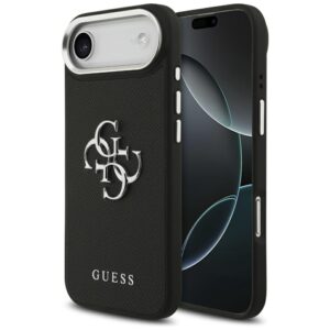 tok Guess szemcsés Big 4G klasszikus logó iPhone Air készülékhez fekete