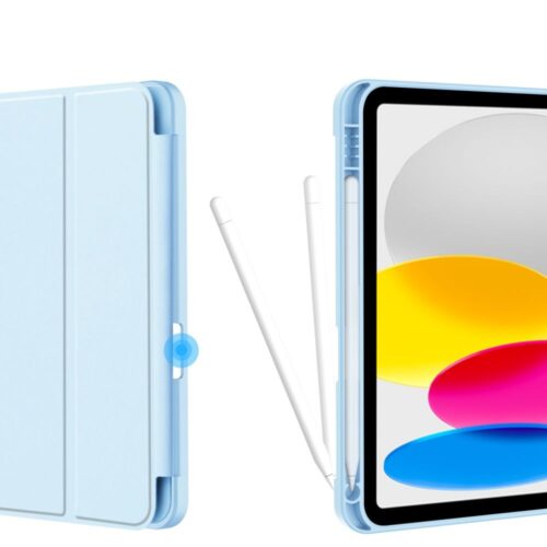 Apple iPad 10.9'' 2022/11'' 2025 Tech-Protect SC Pen Könyvtok - Világoskék - Image 2