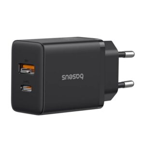 BASEUS CUBE PRO hálózati töltő USB+Type-C aljzat (30W