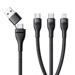 BASEUS FLASH SERIES III adatkábel 3in1 (Type-C/USB - 2 Type-C/lightning