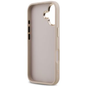 GUESS tok IPHONE 17 GUHCP17S4GMGCPI (PU W/ Big 4G klasszikus logó) arany rózsaszín