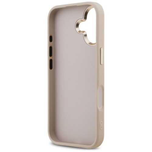 GUESS tok IPHONE 17 GUHCP17S4GMGCPI (PU W/ Big 4G klasszikus logó) arany rózsaszín