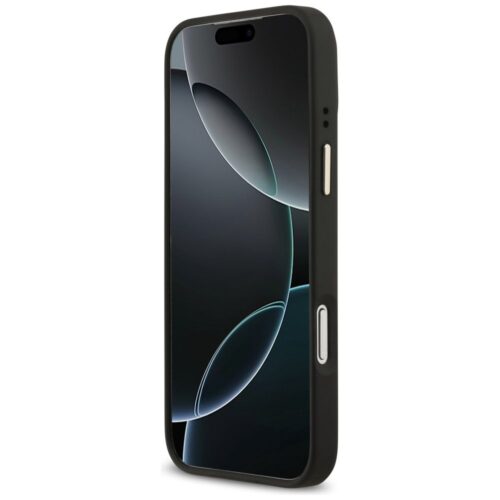 GUESS tok az IPHONE 17 Pro Max-hoz kompatibilis MagSafe GUHMP17XP4MSEGCK (PU 4G W/ Classic) fekete - Image 2