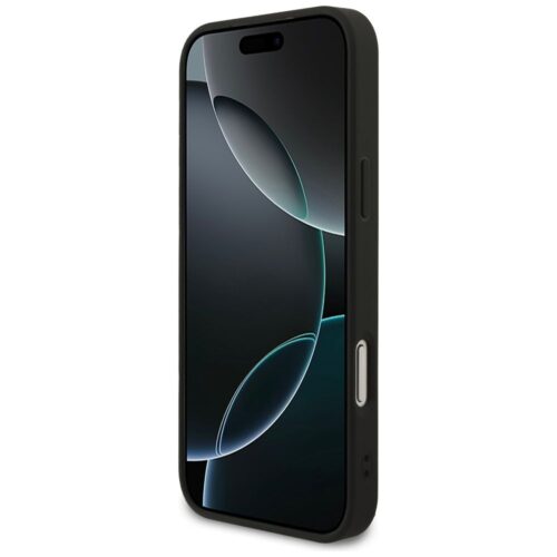 GUESS tok az IPHONE 17 Pro Max-hoz kompatibilis a MagSafe GUHMP17XG4GFRK (PU 4G Ring Classic Logo) fekete - Image 2