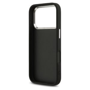 GUESS tok az IPHONE 17 Pro Max készülékhez GUHCP17XP4G4SMCK (PU W/ Big 4G Classic Logo) ezüst fekete