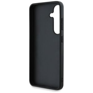 Guess GUHCS25SPGT4MBK PU Grained Big 4G and Classic Logo tok Samsung Galaxy S25 - fekete