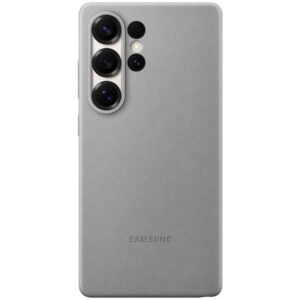 SAMSUNG műanyag telefonvédő (ECO bőr hatású hátlap) SÖTÉTSZÜRKE Samsung Galaxy S25 Ultra (SM-S938)