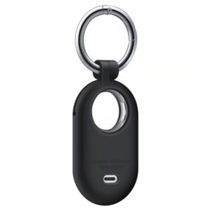 SAMSUNG szilikon tok (kulcstartó) FEKETE Samsung Galaxy SmartTag2