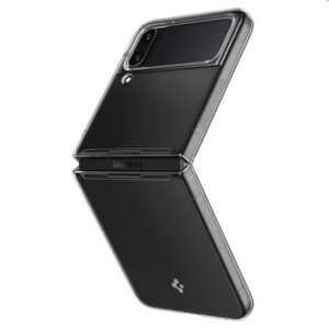 SPIGEN AIRSKIN szilikon telefonvédő (közepesen ütésálló) ÁTLÁTSZÓ Samsung Galaxy Z Flip 4 (SM-F721)
