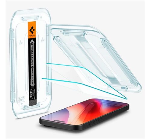 SPIGEN EZ FIT HD képernyővédő üveg 2db (2.5D