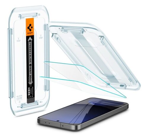 SPIGEN EZ FIT HD képernyővédő üveg 2db (2.5D