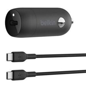 BELKIN BOOST CHARGE autós töltő Type-C aljzat (30W