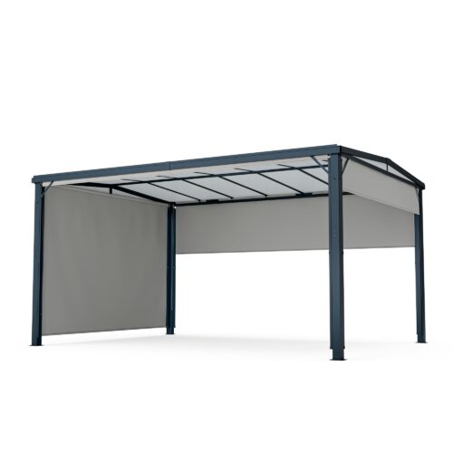Blumfeldt Pantheon Cortina Solid Sky Pergola 3x4