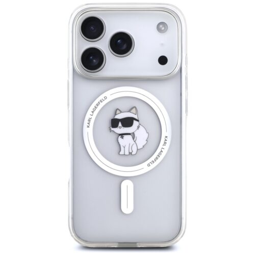 Karl Lagerfeld IML Choupette MagSafe tok az iPhone 17 Pro Max számára Tiszta - Image 2